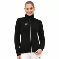 Bluzy sportowe damskie - Spooks Bluza damska LUHNA SS22 - black - miniaturka - grafika 1