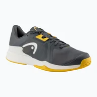 Buty sportowe męskie - Buty do tenisa męskie HEAD Sprint Team 3.5 dark grey/banana - miniaturka - grafika 1