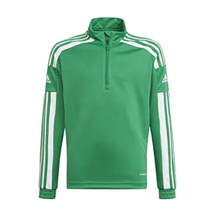 adidas Uniseks - dzieci Squadra 21 Training Top, Team Green/White, 7-8 Years - Koszulki i topy damskie - miniaturka - grafika 1
