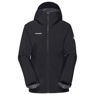 Kurtka damska Mammut Linard Light HS Hooded Jacket Women Rozmiar: L / Kolor: czarny - Kurtki i kamizelki sportowe damskie - miniaturka - grafika 1