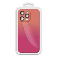 Etui i futerały do telefonów - CASE RAINBOW MAGSAFE FOR APPLE IPHONE 12 PRO RÓŻOWY BOX - miniaturka - grafika 1