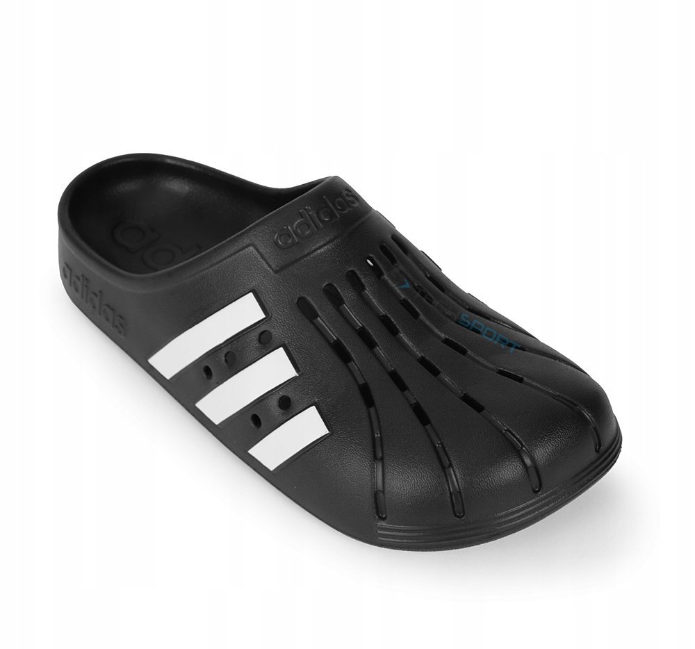 KLAPKI MĘSKIE ADIDAS CLOG ADILETTE CZARNE rozm. 42
