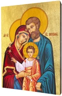 Dewocjonalia - Art christiana Ikona Świętej Rodziny ACHI012 - miniaturka - grafika 1