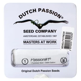 Nasiona konopi Dutch Passion - Passion#1 (fem) 3szt. - Nasiona i cebule - miniaturka - grafika 1