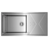 Zlewozmywaki - TEKA Zlewozmywak BROOKLYN 60 M-XP 1B 1D PLUS REV 2Ø AUTO WST - miniaturka - grafika 1