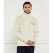 Swetry męskie - Paul&Shark Wełniany golf | Loose fit - miniaturka - grafika 1