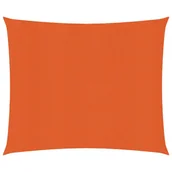 Parasole ogrodowe - vidaXL Żagiel przeciwsłoneczny, 160 g/m, pomarańczowy, 2x2,5 m, HDPE vidaXL - miniaturka - grafika 1