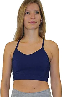 Nike dziewczęcy G Nike bezszwowy suchy biustonosz sportowy Blue Void/(White) XS - Biustonosze - miniaturka - grafika 1