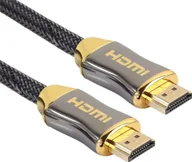 Kable komputerowe i do monitorów - Kabel Alogy HDMI - HDMI 1m czarny - miniaturka - grafika 1