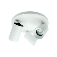 Lampy sufitowe - OxyLED Lampa sufitowa CROSTI LACCE RO TRE biała 894767 894767 - miniaturka - grafika 1
