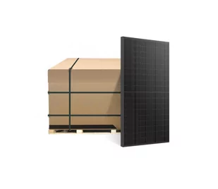Fotowoltaiczny panel solarny Leapton 400Wp pełny czarny IP68 Half Cut - paleta 36 szt. - Panele fotowoltaiczne - miniaturka - grafika 1