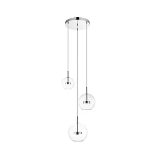 Minimalistyczna lampa LED do salonu P0428-03L-F4AC z serii ENCELADUS - Lampy sufitowe - miniaturka - grafika 1