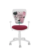 Krzesełka i taborety dla dzieci - Krzesło Ministyle White Flamingo Island - miniaturka - grafika 1