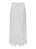 Spódnice - ONLY Spódnica w kolorze białym - miniaturka - grafika 1