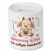 Skarbonki - Skarbonka 330 ml Dla Ewy Córki Dziecka Prezent z Nadrukiem ze Zdjęciem + Opakowanie na prezent (wzór 02) - miniaturka - grafika 1