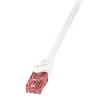 Kable komputerowe i do monitorów - LogiLink 1m Cat.6 U/UTP kabel sieciowy Biały Cat6 U/UTP (UTP) CQ2031U - miniaturka - grafika 1