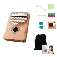 Akcesoria do perkusji - Kalimba Instrument Afrykański Pianino Zanza Mbira 17 - miniaturka - grafika 1