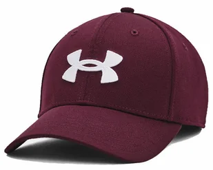 Czapka Under Armour BLITZING Bejsbolówka bordo M/L - Czapki damskie - miniaturka - grafika 1