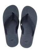 Klapki i japonki męskie - Modne japonki męskie z logo 4F 4FRMM00FFLIM139-30S Niebieski - miniaturka - grafika 1