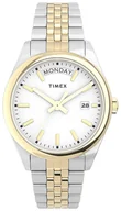 Zegarki damskie - Zegarek Timex TW2V68500 Legacy Day and Date 36mm Stainless Steel Bracelet - - miniaturka - grafika 1