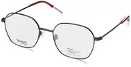 Okulary przeciwsłoneczne - Tommy Hilfiger Okulary przeciwsłoneczne unisex, mat czarny, 50 - miniaturka - grafika 1