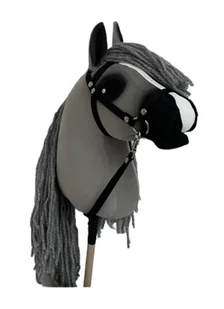 dreamhorsehobby HOBBY HORSE RĘKODZIEŁO HANDMADE -BEŻ KOŃ NA KIJU FORMAT A4 - Maskotki i pluszaki - miniaturka - grafika 1