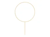 Pamiątka Chrztu Świętego - PartyDeco "Topper drewniany Obręcz, 24.5cm" KPT58-100 [15347939] - miniaturka - grafika 1