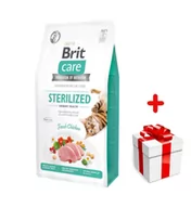 Sucha karma dla kotów - BRIT Care Cat  Grain-Free Sterilised Urinary Health 400g + niespodzianka dla kota GRATIS! - miniaturka - grafika 1