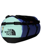 Torby podróżne - Torba podręczna The North Face Base Camp Duffel S - indigo plum / bright foam / papaya - miniaturka - grafika 1
