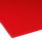 Rynny i akcesoria - Polipropylen kanalikowy 3 mm czerwony 100 x 200 cm Robelit - miniaturka - grafika 1