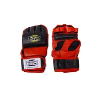 Rękawice bokserskie - RĘKAWICE PIĄSTKÓWKI DIVISION B-2 MMA LEATHER GRAPPLING GLOVES DIV-MMA11 – Czarny - miniaturka - grafika 1