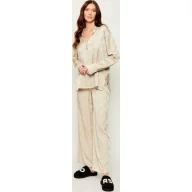 Piżamy damskie - Calvin Klein Underwear Satynowa piżama Relaxed fit - miniaturka - grafika 1