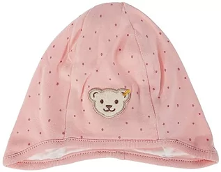 Czapki damskie - Steiff Unisex Baby GOTS czapka zimowa, Silver Pink, 47 cm - grafika 1