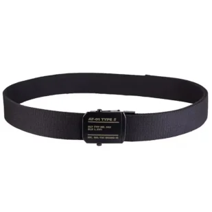 Pasek Mil-Tec AF-01 40mm - Black • RATY 0% Kup dziś i zapłać za 30 dni GRATIS WYSYŁKA ZWROT DO 100 DNI - Paski - miniaturka - grafika 1