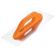 Narzędzia murarskie - NEO Paca z zębami 380 x 128 mm ząb 10 x 10 x 10 mm uchwyt drewniany - miniaturka - grafika 1