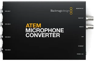 Blackmagic Design ATEM Microphone Converter - Tulejki, adaptery, redukcje do aparatów - miniaturka - grafika 1