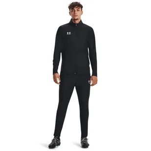 Męski dres komplet treningowy Under Armour UA M's Ch. Tracksuit - czarny - UNDER ARMOUR - Spodnie sportowe męskie - miniaturka - grafika 1