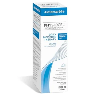 PHYSIOGEL Daily Moisture Therapy krem 200 ml – odżywczy krem nawilżający do suchej skóry – regenerujący krem do skóry chroni przed nawracającą suchością - Kremy do twarzy - miniaturka - grafika 1