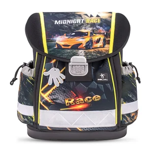 Ergonomiczny plecak szkolny Belmil Classy Torba szkolna "Midnight Race" - Przetestowane i zalecane przez niemiecki AGR - Plecaki szkolne i tornistry - miniaturka - grafika 1