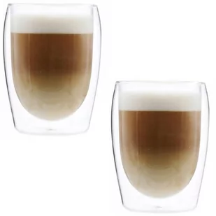 Florina KOMPLET SZKLANEK 300 ML PODWÓJNE ŚCIANKI BORAL 2SZTUKI zakupy dla firm BORAL 300ML BORAL 300ML - Szklanki - miniaturka - grafika 1