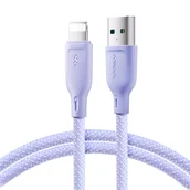 Kable USB - Joyroom kabel Multi-Color Series SA34-AL3 USB-A / Lightning 3A 1m - miniaturka - grafika 1
