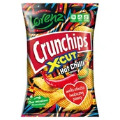 Chipsy - Crunchips X-Cut Chipsy ziemniaczane o smaku chilii 130 g - miniaturka - grafika 1