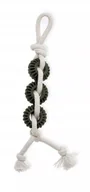 Zabawki dla psów - ECOMFY Zabawka Dental Toother Eco Olive 30 cm - 3 elementy - miniaturka - grafika 1