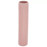 Wazony i flakony - Wazon ceramicny Tube, 5 x 24 x 5 cm, różowy - miniaturka - grafika 1