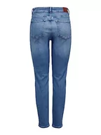 Spodnie damskie - Bestseller A/S Damskie spodnie jeansowe ONLEMILY Stretch HW ST AK DNM CRO571NOOS, Medium Blue Denim, 25/32, Medium Blue Denim, 25W / 32L - miniaturka - grafika 1