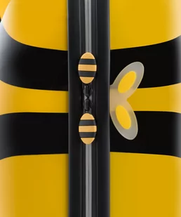 Walizka dziecięca Puccini Bee Collection mała 4koła 28l - Walizki dla dzieci - miniaturka - grafika 7
