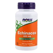 Suplementy naturalne - Now Foods Echinacea Jeżówka purpurowa 400 mg (100 kap) 4A93-3267B - miniaturka - grafika 1