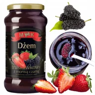 Dżem - MK DŻEM TRUSKAWKOWY Z CZARNĄ MORWĄ 315G - miniaturka - grafika 1