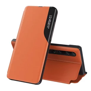 Eco Leather View Case Xiaomi MI 10T / MI 10T Pro orange - Etui i futerały do telefonów - miniaturka - grafika 1