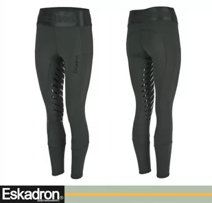 Eskadron Legginsy jeździeckie damskie DYNAMIC EQUESTRIAN FANATICS AW21 - - antique green - Bryczesy - miniaturka - grafika 1